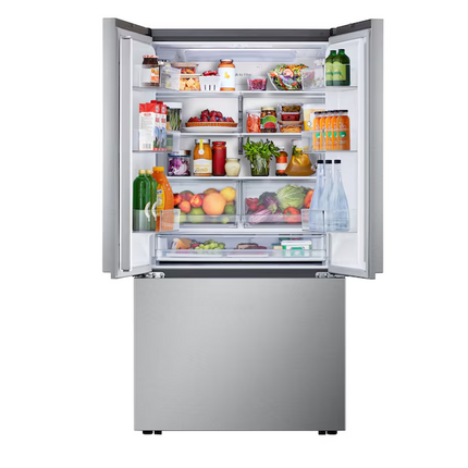 LG 25.1 cu. ft. Counter‑Depth MAX™ 3‑Door French‑Door Refrigerator — Slim Profile, Internal Water Dispenser, Smart Cooling