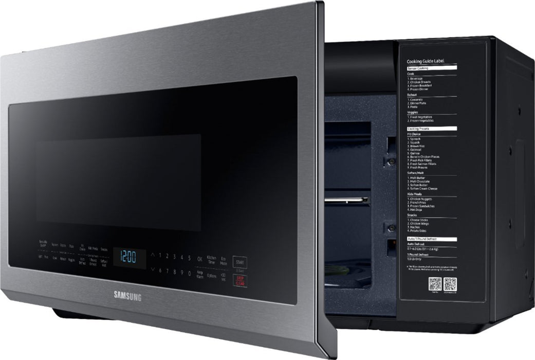 Samsung 2.1 cu. ft. Over-the-Range Microwave with Sensor Cooking, Fingerprint Resistant Stainless Steel