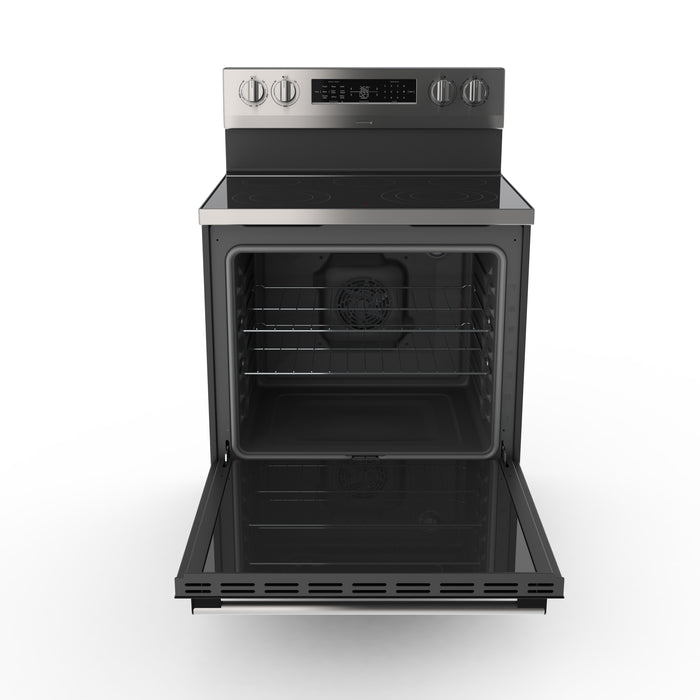 MORA 30" 5.8 Cu. Ft. 5 Element Electric Range with Steam Clean, Air Fry, and Convection