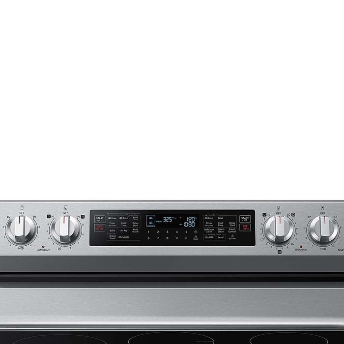 Samsung 6.3 cu. ft. Smart Freestanding Electric Range with Flex Duo™, No-Preheat Air Fry & Griddle