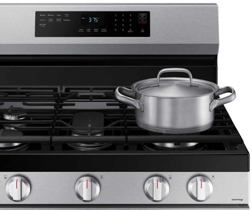 Samsung 6.0 cu. ft. Freestanding Gas Range with WiFi, No-Preheat Air Fry & Convection