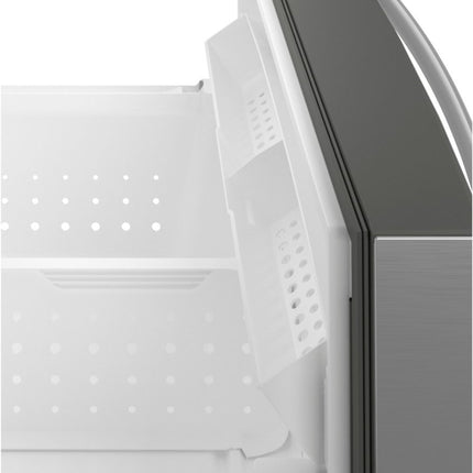 GE Profile - 27.9 Cu. Ft. 4-Door French Door Smart Refrigerator with Door-In-Door - Stainless steel