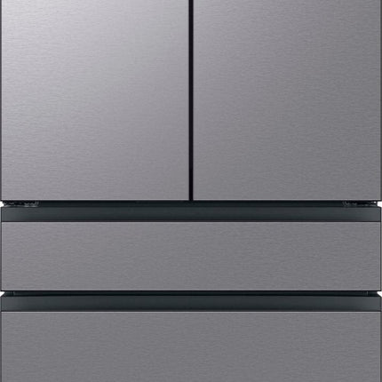 Samsung Bespoke 23 cu. ft. 4-Door French Door Smart Refrigerator with Beverage Center in Stainless Steel, Counter Depth