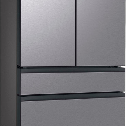 Samsung Bespoke 23 cu. ft. 4-Door French Door Smart Refrigerator with Beverage Center in Stainless Steel, Counter Depth