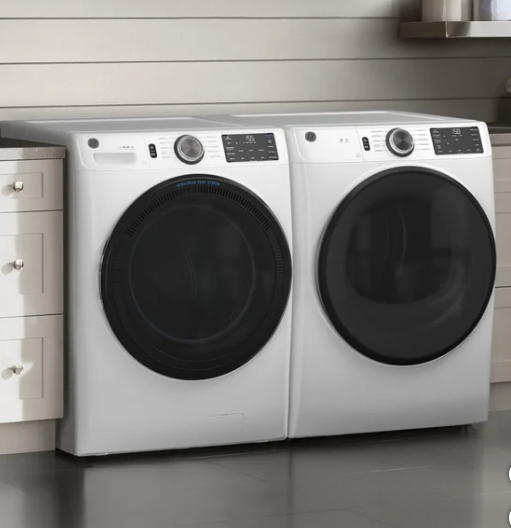 GE 4.8 cu. ft. Washer with Microban and 7.8 cu. ft. ELECTRIC Dryer Laundry Package