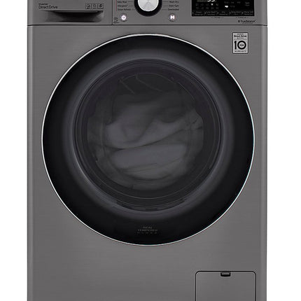 LG 24 in. W 2.4 cu. ft. All-in-One Compact Smart Front Load Washer & Ventless Dryer Combo with Steam