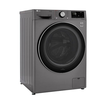 LG 24 in. W 2.4 cu. ft. All-in-One Compact Smart Front Load Washer & Ventless Dryer Combo with Steam