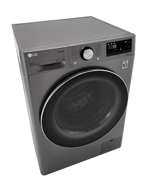 LG 24 in. W 2.4 cu. ft. All-in-One Compact Smart Front Load Washer & Ventless Dryer Combo with Steam