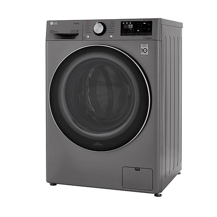 LG 24 in. W 2.4 cu. ft. All-in-One Compact Smart Front Load Washer & Ventless Dryer Combo with Steam