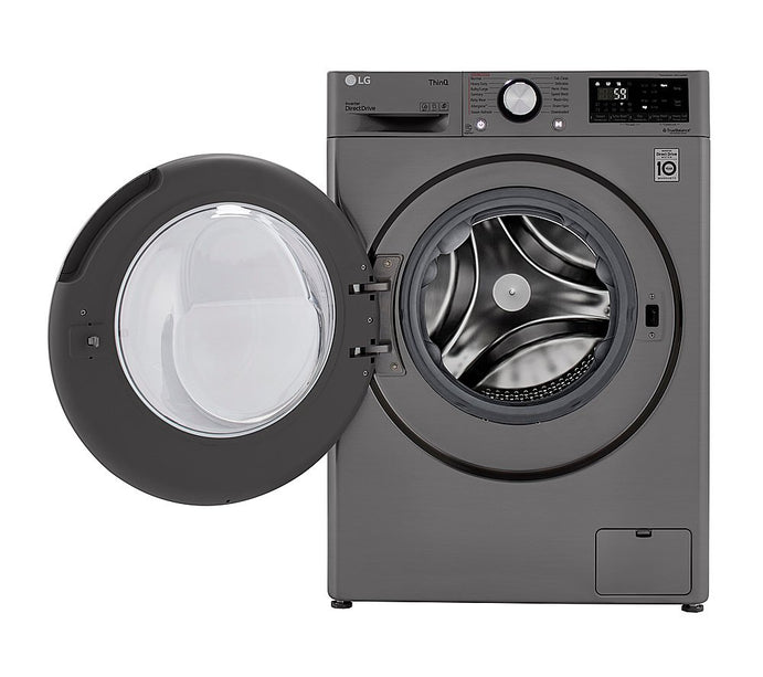 LG 24 in. W 2.4 cu. ft. All-in-One Compact Smart Front Load Washer & Ventless Dryer Combo with Steam