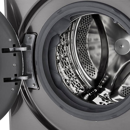 LG 24 in. W 2.4 cu. ft. All-in-One Compact Smart Front Load Washer & Ventless Dryer Combo with Steam