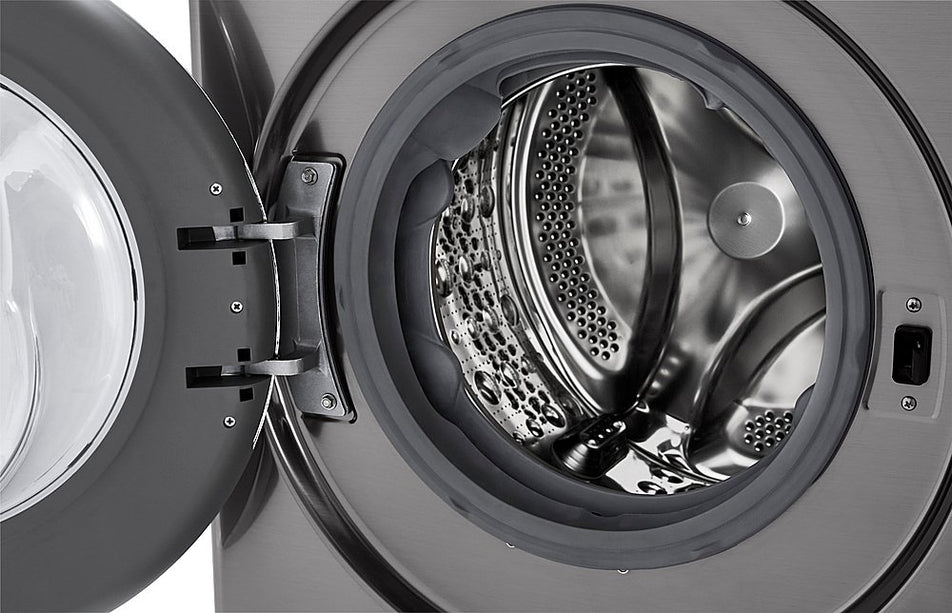 LG 24 in. W 2.4 cu. ft. All-in-One Compact Smart Front Load Washer & Ventless Dryer Combo with Steam