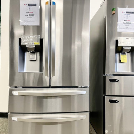 28 Cu. Ft. 4-Door French Door Smart Wi-Fi Enabled Refrigerator PrintProof