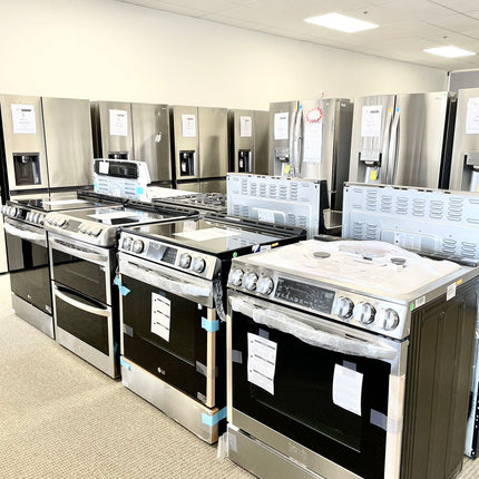 LG - 6.3 Cu. Ft. Smart Slide-In Electric True Convection Range with EasyClean and AirFry