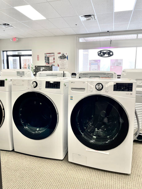 $599 PICKUP! 4.5 cu. ft. Ultra Large Capacity Smart wi-fi Enabled Front Load Washer with TurboWash™ 360° and Built-In Intelligence