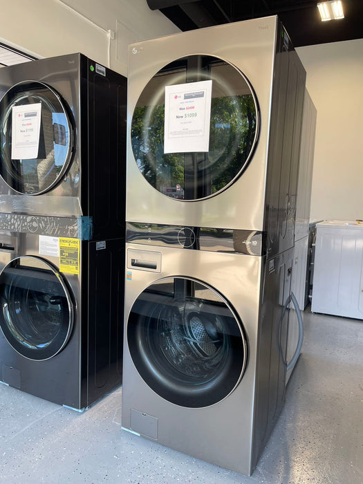 SOLD OUT!! Smart Front Load Washer and 7.4 Cu. Ft. Electric Dryer WashTower with Steam and Built-In Intelligence