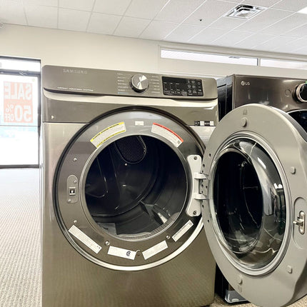 $499-$599 PICKUP! Samsung 7.5 cu. ft. Gas Dryer with Steam Sanitize+ and Smart Compatibility