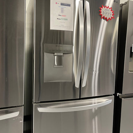 29 Cu. Ft. French Door Smart Refrigerator with Ice Maker and External Water Dispenser