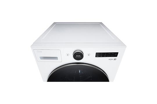 LG 4.5 cu. ft. Smart Front Load Washer with TurboWash 360 and 7.4 cu. ft. ELECTRIC Dryer with AI Sensor Dry and TurboSteam