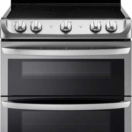 7.3 Cu. Ft. Freestanding Double Oven Electric Range with Self-Cleaning and ProBake Convection - Stainless steel