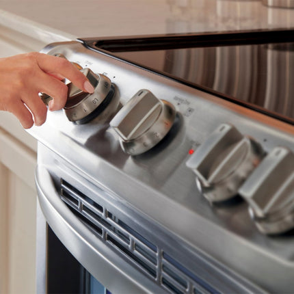 7.3 Cu. Ft. Freestanding Double Oven Electric Range with Self-Cleaning and ProBake Convection - Stainless steel