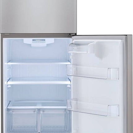 $399 PICKUP!! 20.2 Cu. Ft. Top-Freezer Refrigerator - Stainless steel