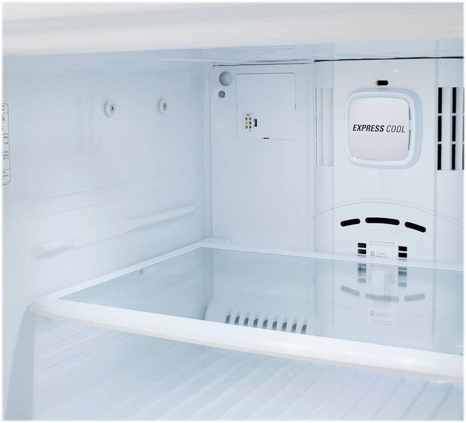$399 PICKUP!! 20.2 Cu. Ft. Top-Freezer Refrigerator - Stainless steel