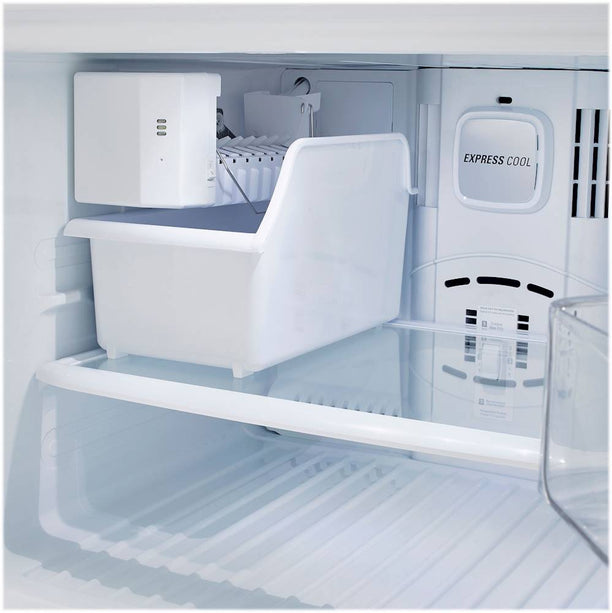 $399 PICKUP!! 20.2 Cu. Ft. Top-Freezer Refrigerator - Stainless steel