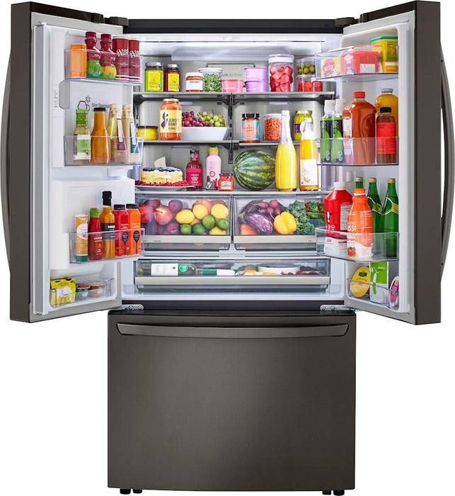 LG 24 Cu. Ft. French Door Counter-Depth Smart Refrigerator with Craft Ice