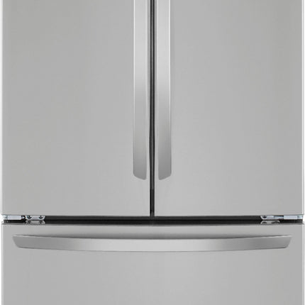 27 Cu. Ft. 4-Door French Door Refrigerator with Internal Water Dispenser and Icemaker - Stainless steel
