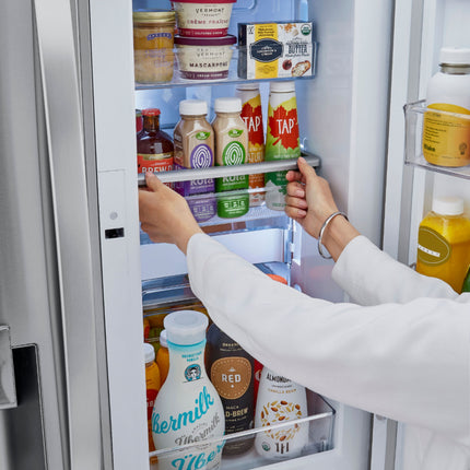 23 Cu. Ft. 4-Door French Door Counter-Depth Refrigerator with Door-in-Door and Craft Ice