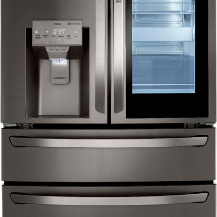 23 Cu. Ft. 4-Door French Door Counter-Depth Refrigerator with InstaView Door-in-Door and Craft Ice