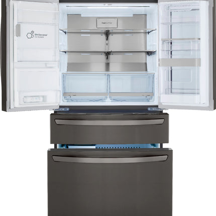 23 Cu. Ft. 4-Door French Door Counter-Depth Refrigerator with InstaView Door-in-Door and Craft Ice