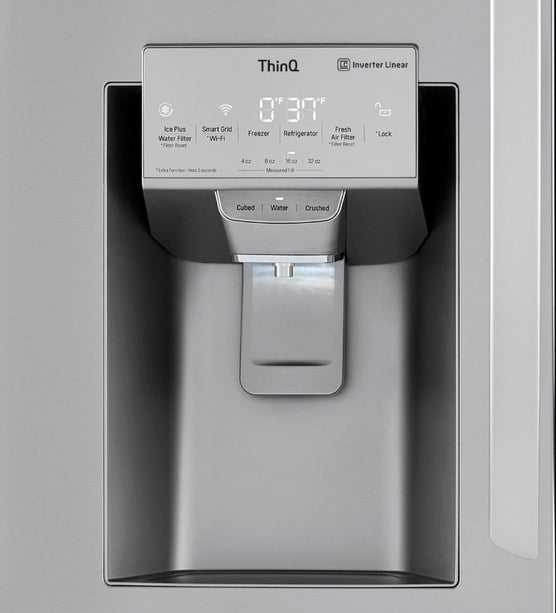 30 Cu. Ft. 4-Door French Door Refrigerator with InstaView Door-in-Door and Craft Ice