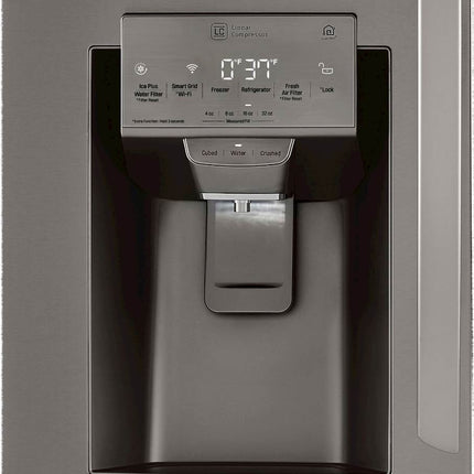 23 Cu. Ft. 4-Door French Door Counter-Depth Refrigerator with Door-in-Door and Craft Ice