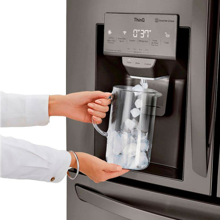30 Cu. Ft. 4-Door French Door Refrigerator with InstaView Door-in-Door and Craft Ice