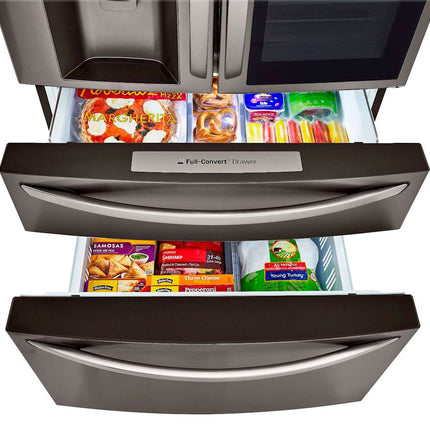 30 Cu. Ft. 4-Door French Door Refrigerator with InstaView Door-in-Door and Craft Ice