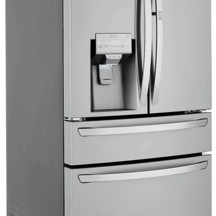 30 Cu. Ft. 4-Door French Door Refrigerator with Door-in-Door and Craft Ice - Stainless steel