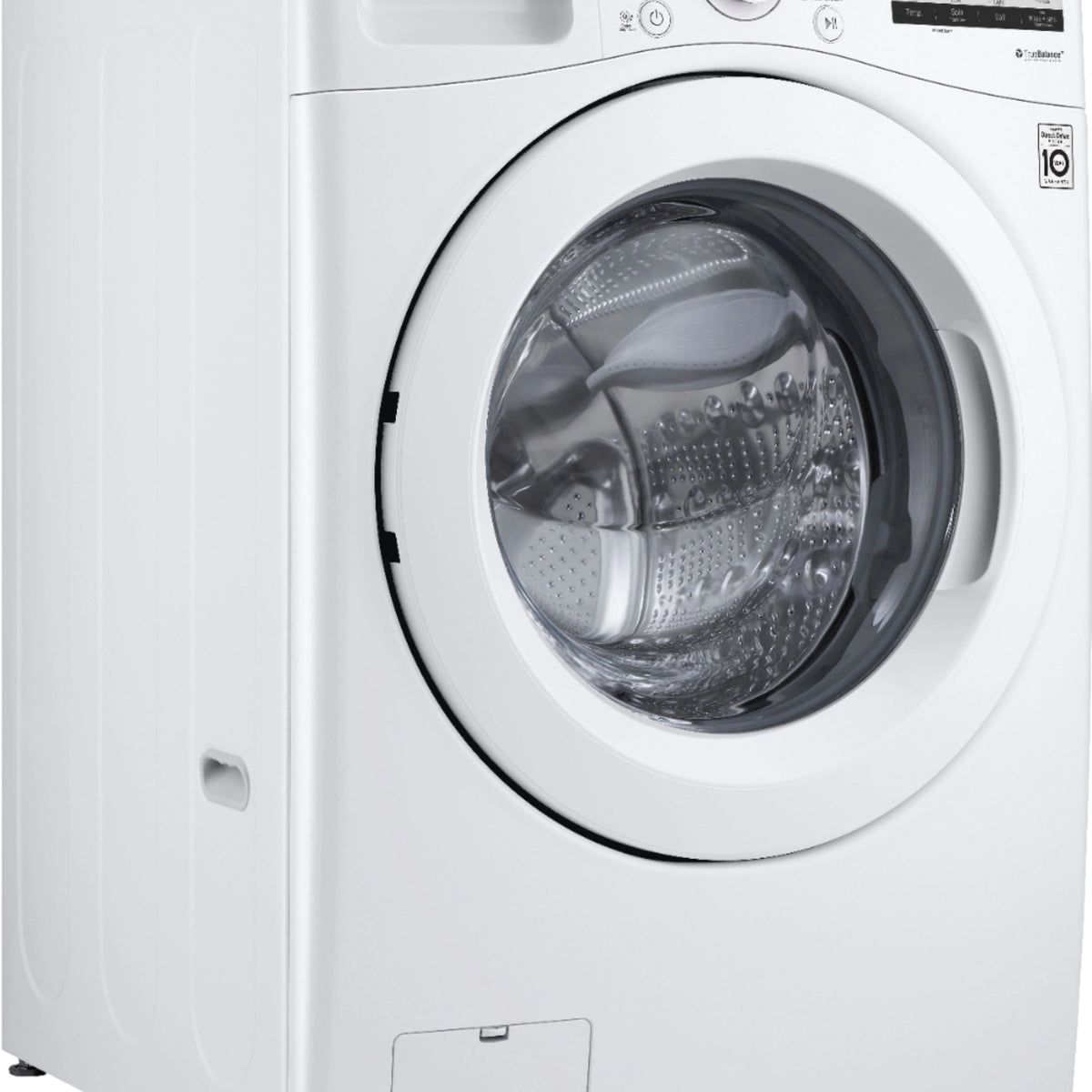 LG 27 in. 5.0 cu. ft. Stackable Front Load Washer with 6 Motion