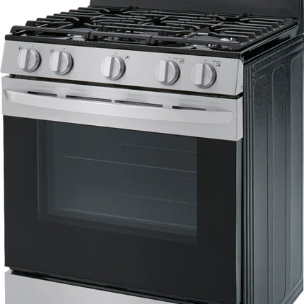 5.8 Cu. Ft. Smart Freestanding Gas True Convection Range with EasyClean, WideView Window and AirFry