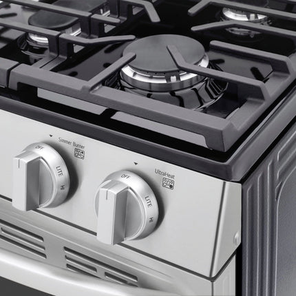 5.8 Cu. Ft. Smart Freestanding Gas True Convection Range with EasyClean, WideView Window and AirFry