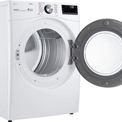 LG - 7.4 Cu. Ft. Stackable Smart Gas Dryer with Steam and Built In Intelligence