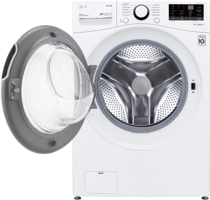 4.5 cu. ft. Ultra Large Capacity Smart wi-fi Enabled Front Load Washer with Built-In Intelligence & Steam Technology