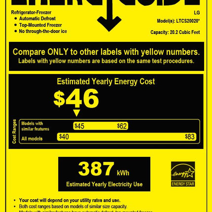 20.2 Cu. Ft. Top-Freezer Refrigerator