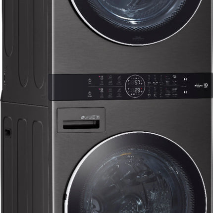 $1349 PICKUP! LG 4.5 Cu. Ft. HE Smart Front Load Washer and 7.4 Cu. Ft. Gas Dryer WashTower with Steam and Built-In Intelligence