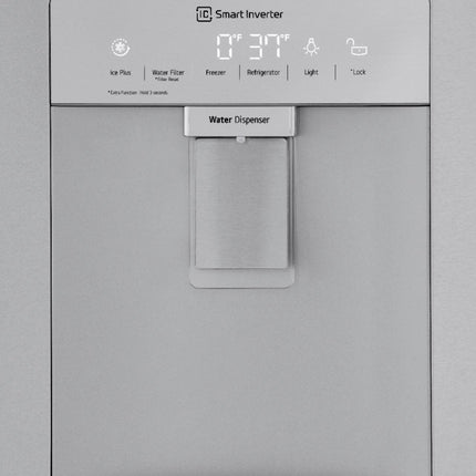 29 Cu. Ft. French Door Smart Refrigerator with Ice Maker and External Water Dispenser