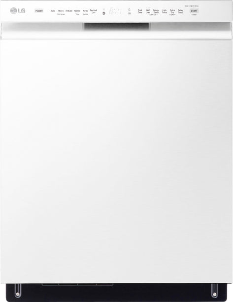 24" Front Control Smart Built-In Stainless Steel Tub Dishwasher with 3rd Rack, Quadwash, and 48dba - Stainless steel