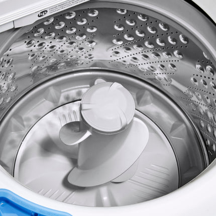 LG - 4.3 Cu. Ft. High-Efficiency Smart Top Load Washer with TurboDrum Technology - White