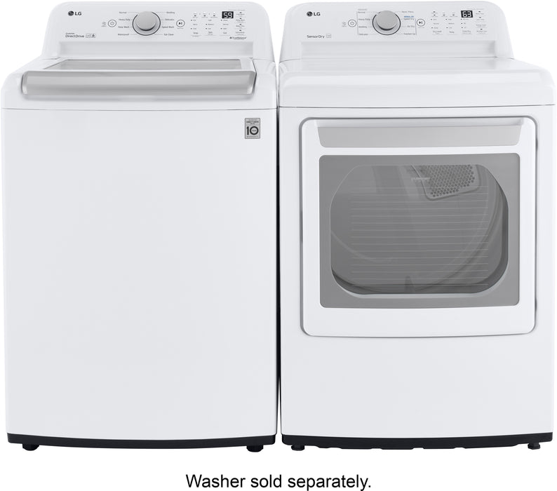 7.3 Cu Ft Electric Dryer with Sensor Dry - White