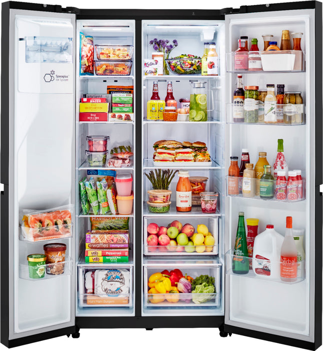 27.2 cu ft Side by Side Refrigerator with SpacePlus Ice
